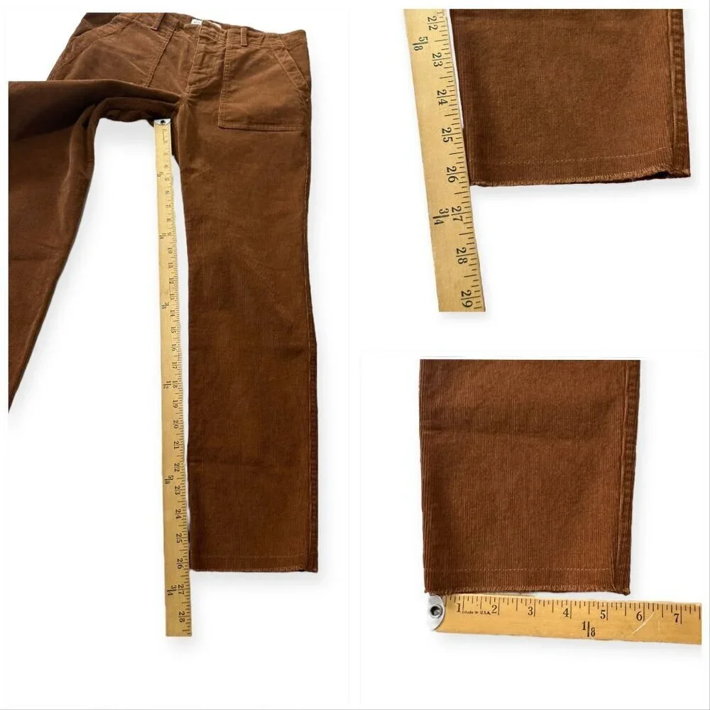 NILI LOTAN Jenna Pants in Corduroy, Color Maple, Size 6,  New with tags